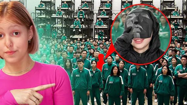 РАЗОБЛАЧЕНИЕ игр в кальмара! |Амелька Карамелька тёмные истории| на русском языке