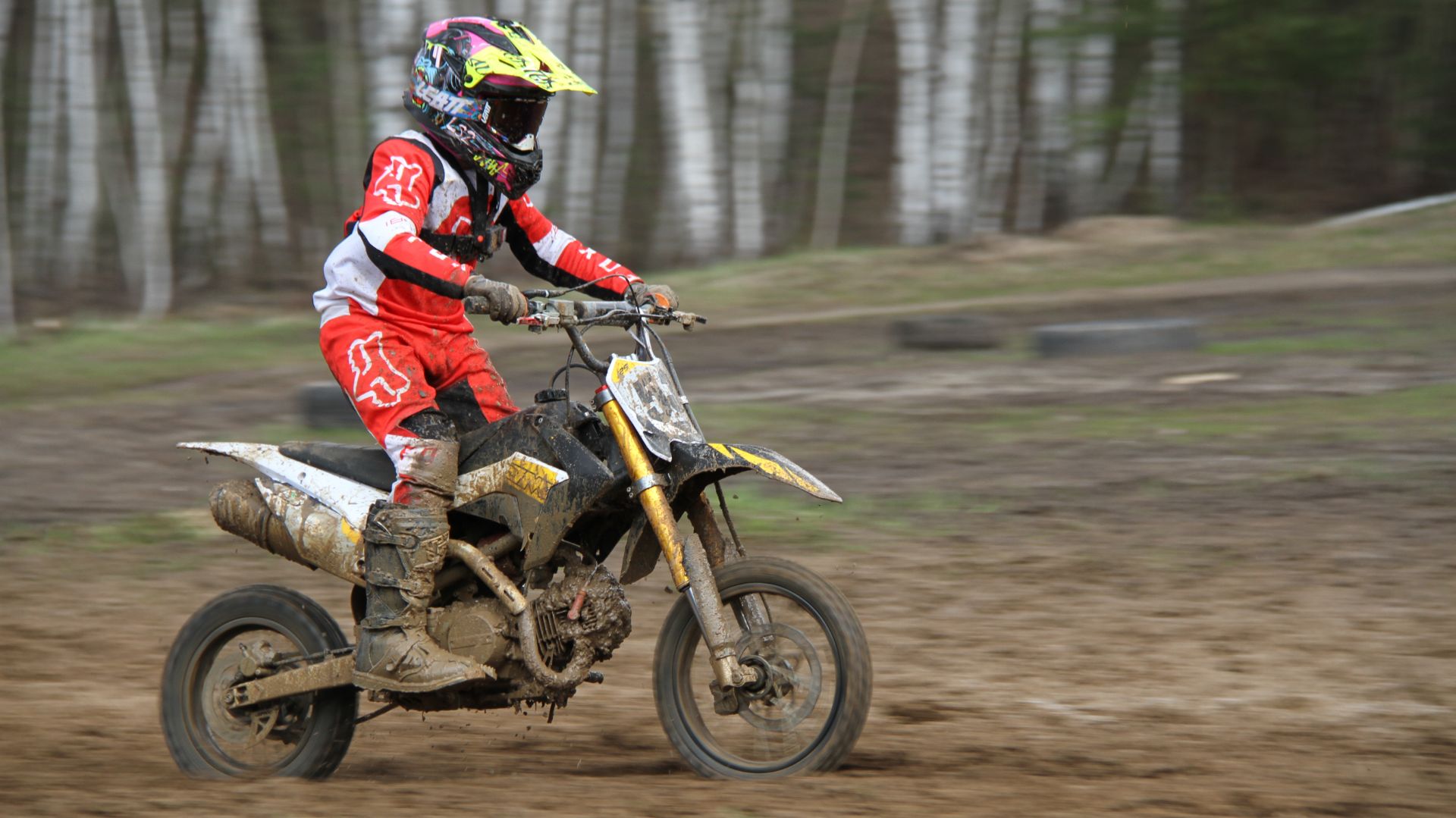 1 этап Кубка Поршня. Класс 125 сс, группа В. 1 заезд.