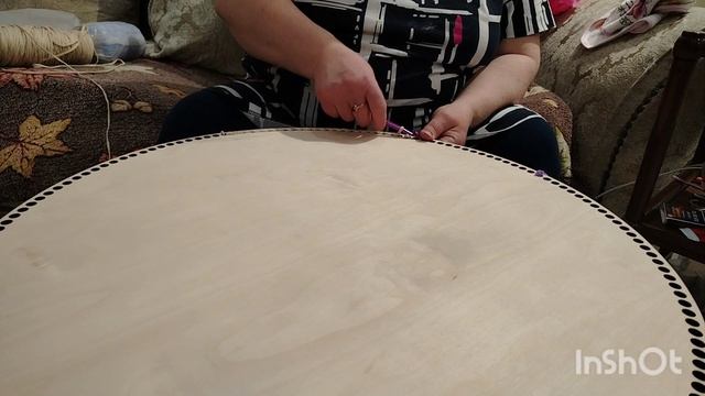 214).19.04.26.Вяжу 🧶,связала,🧶 буду вязать 🧶.и снова крючок, вяжу корзину круглую.