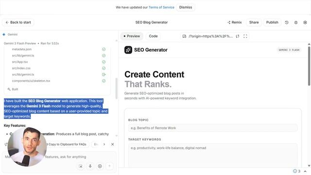 Google AI Studio 🚀 создаёт приложения и видео за минуты