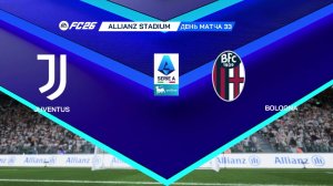 Ювентус - Болонья 33 тур Серия А Чемпионат Италии 25/26 FC26