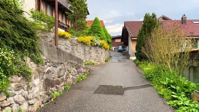 Расслабляющая прогулка под дождем по самым красивым деревням — атмосфера дождя Часть 2