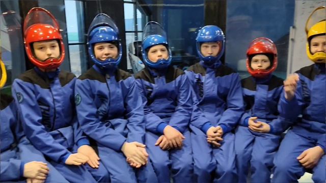 Полёт в аэротрубе. 19.04.26 Кадеты 12 взвода (Красноярск)