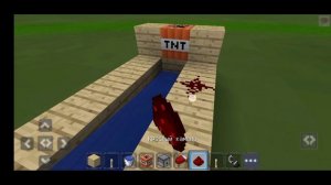 как сделать ТНТ пушку в майнкрафт
