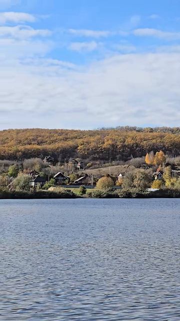 Осень река Северский Донец Белгород