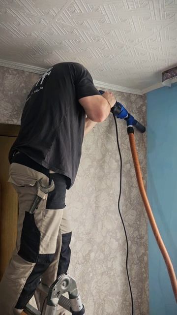 отверстие в стене без пыли и грязи #монтажкондиционера #нск #сплитсистема