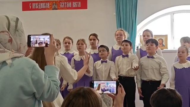 Выступление 2 песни в Храме Святых!