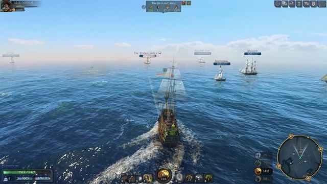 Будни ПвЕ фармера! Бьем пиратов и имперцев. World Of Sea Battle Код друга 722686 для RU1