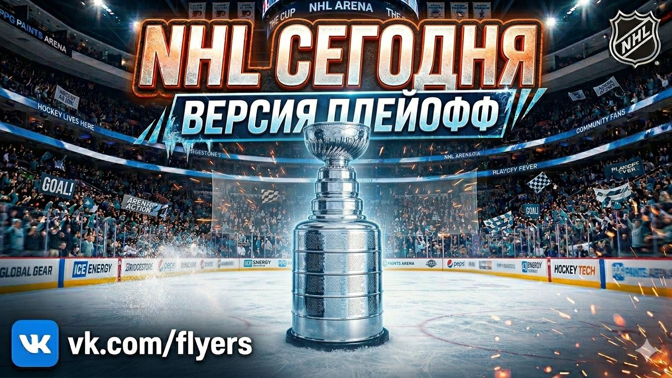 NHL Tonight - Playoff Edition. Обзор матчей НХЛ за 18.04.26