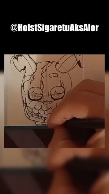 Springtrap Lvl #аксалор #фнаф #спрингтрап #арт #традишка #aksalor #fnaf #springtrap #art #traditiona