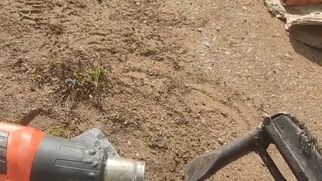 Восстановление истертой поверхности на чугунной детали сваркой ММА.