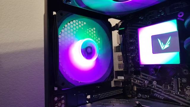 4FAN F55 - Сложный эффект подсветки