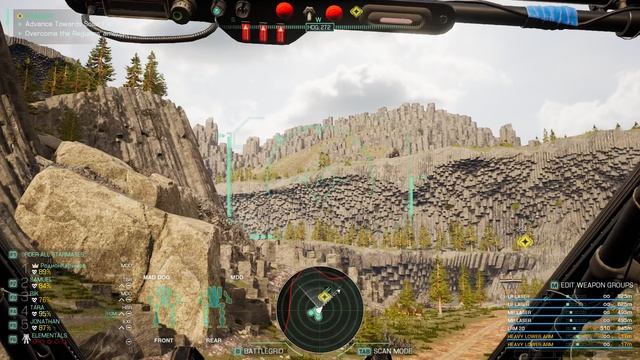 Захват солнечных электростанций на Alshain - DLC Ghost Bear - Flash Storm в MechWarrior 5 - Clans