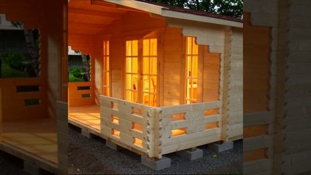 Садовый дом за выходные доска 45 мм, без фундамента!