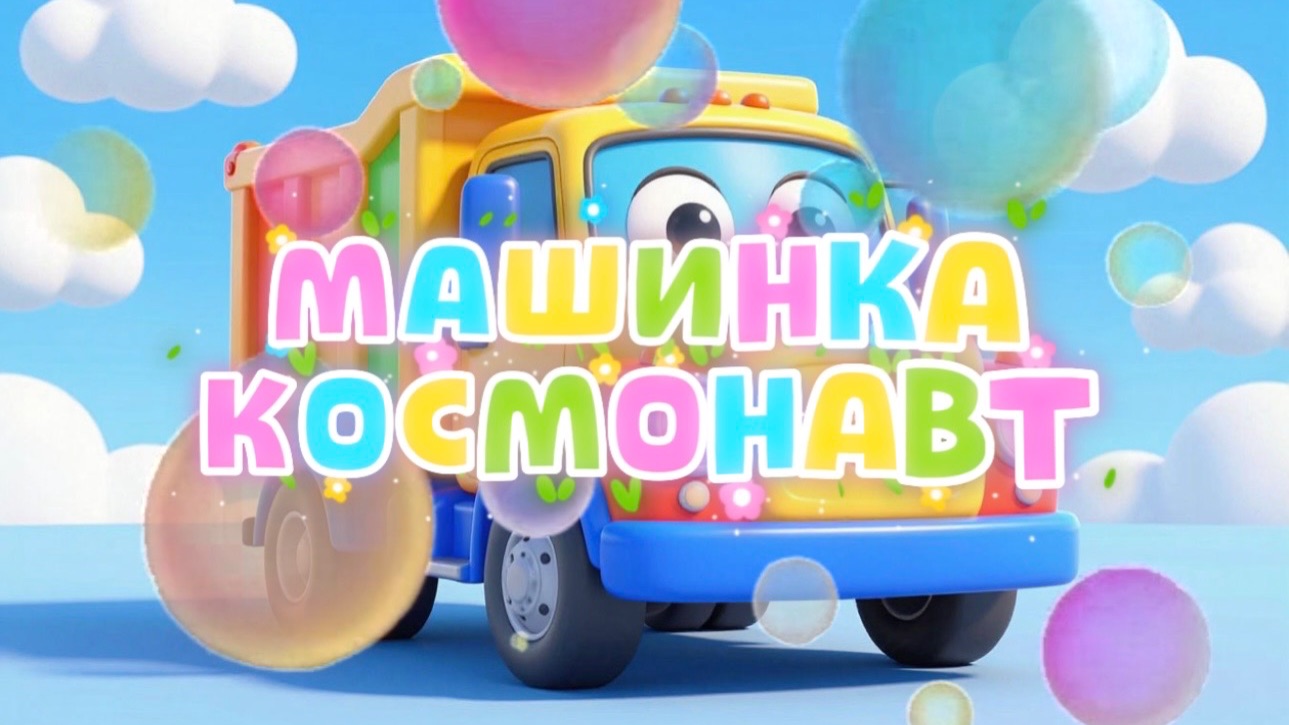 Машинки, Машинки космонавт, мультфильмы и песенки про машинки для детей