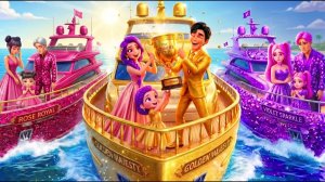 Семья РОЗОВЫХ против семьи АМЕТИСТ. Яркие Мультики для детей. Детские мультики смотреть