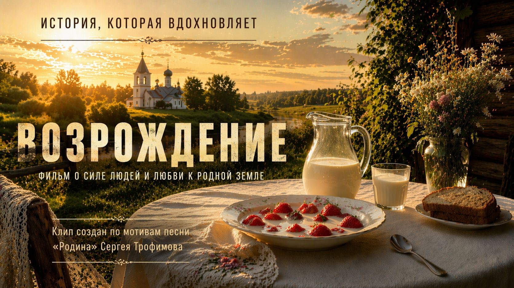 Клип для песни Сергея Трофимова 