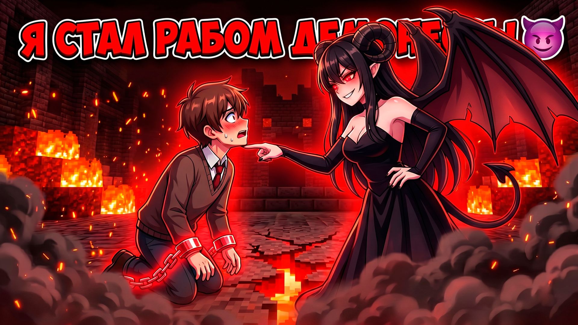 😱 Я СТАЛ РАБОМ ДЕМОНЕССЫ 2 Серия в Майнкрафт!