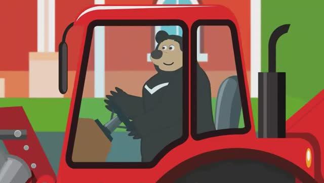 Мультфильм для детей, развивающий, обучающий полезным навыкам.