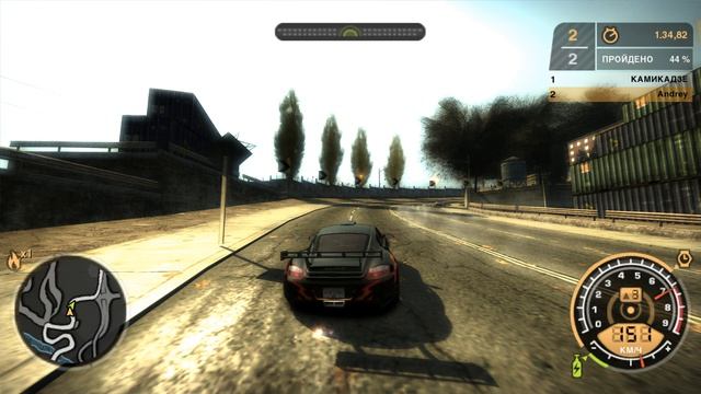 играем с другом в Need For Speed Most Wandet!