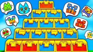 Все Красные И Желтые Сундуки В Super Bear Adventure/Прохождение игры Супер Мишка