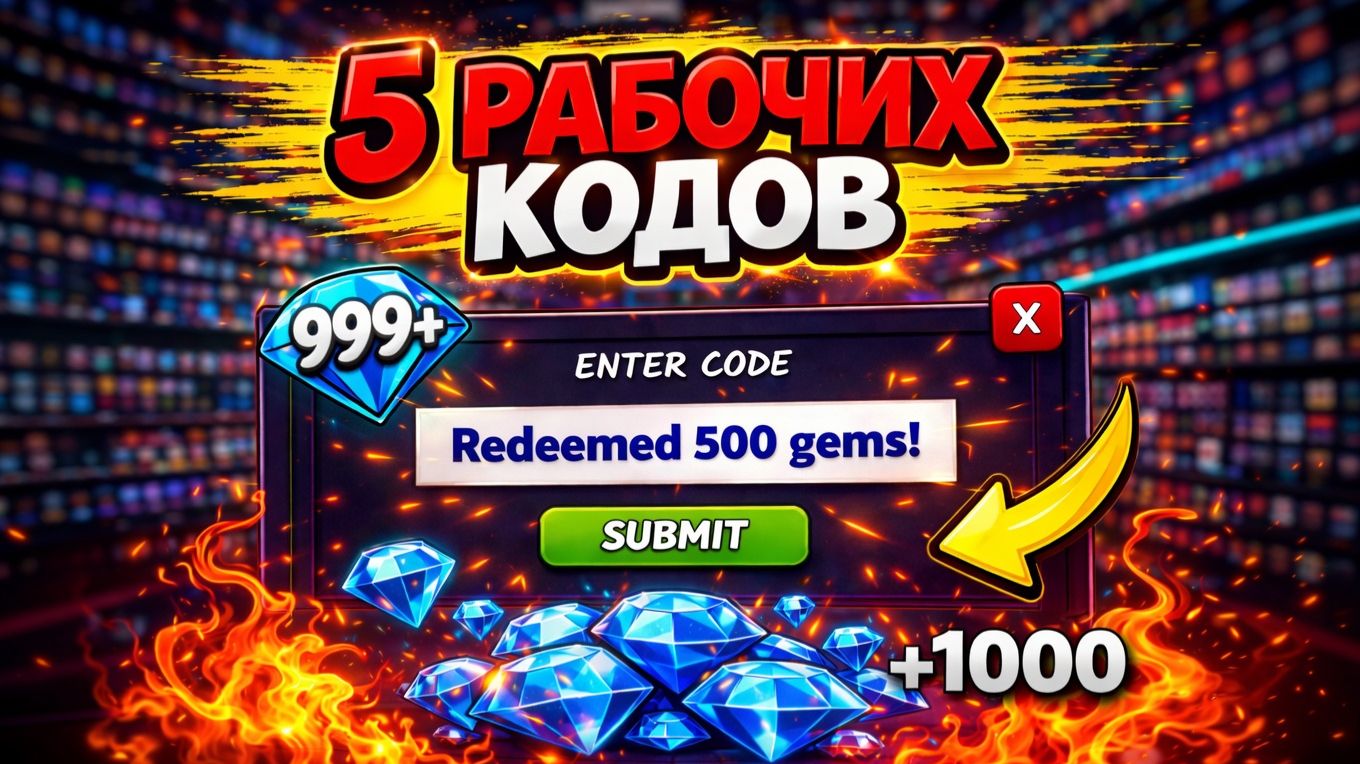 ОБНОВЛЕНИЕ 2026! ТОП 5 РАБОЧИХ КОДОВ в 99 НОЧЕЙ В ЛЕСУ! АЛМАЗЫ 💎 99 Nights In The Forest Roblox