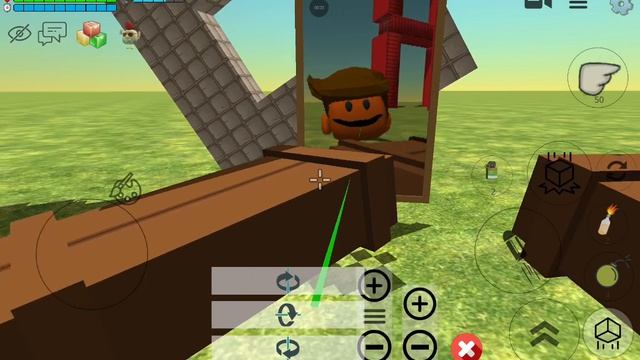 изменил скин на роблоксианский