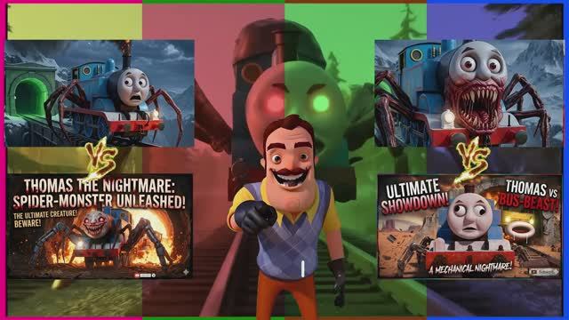 МУЛЬТИКИ ПРО ПАРОВОЗИКИ: Томас EXE против Чу-Чу Чарльза — БИТВА ПОЖИРАТЕЛЕЙ ПОЕЗДОВ 🚂😱💥