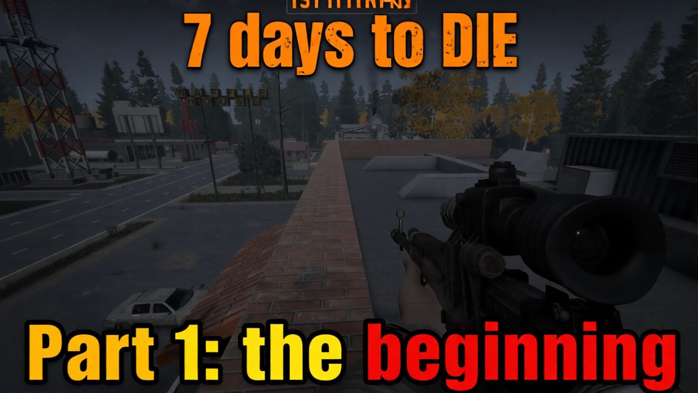 7 Days To Die Back To Origins - Новое прохождение №1