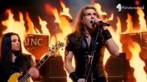 FLAMES - Наш рок-н-ролл непобедим. Песня-импровизация.