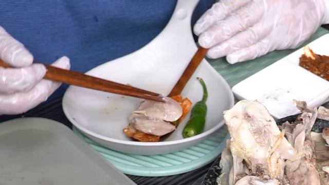 Бэксук и кимчи. Мукбанг. Корейцы едят на камеру. 🔥 остро / очень остро Мукбанг