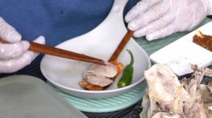 Бэксук и кимчи. Мукбанг. Корейцы едят на камеру. 🔥 остро / очень остро Мукбанг