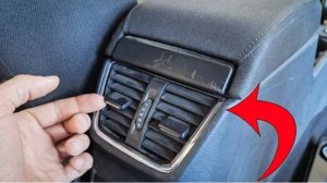 Как снять задний дефлектор подлокотника Skoda Octavia A7