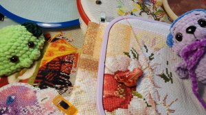 Рукодельные будни апреля. ВЛОГ.