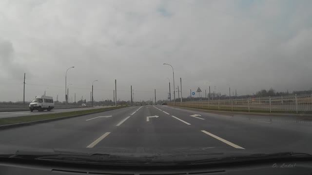 Въезд на таможню Брест-Тересполь. День.