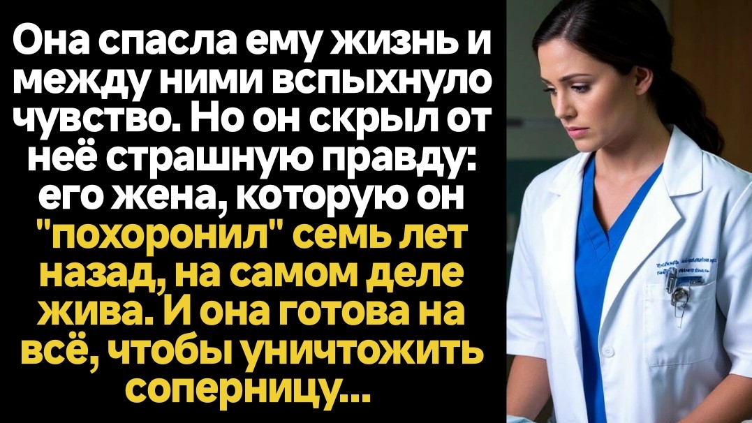 ИСТОРИИ ИЗ ЖИЗНИ/Он скрыл от неё правду, что его жена жива и имеет на него