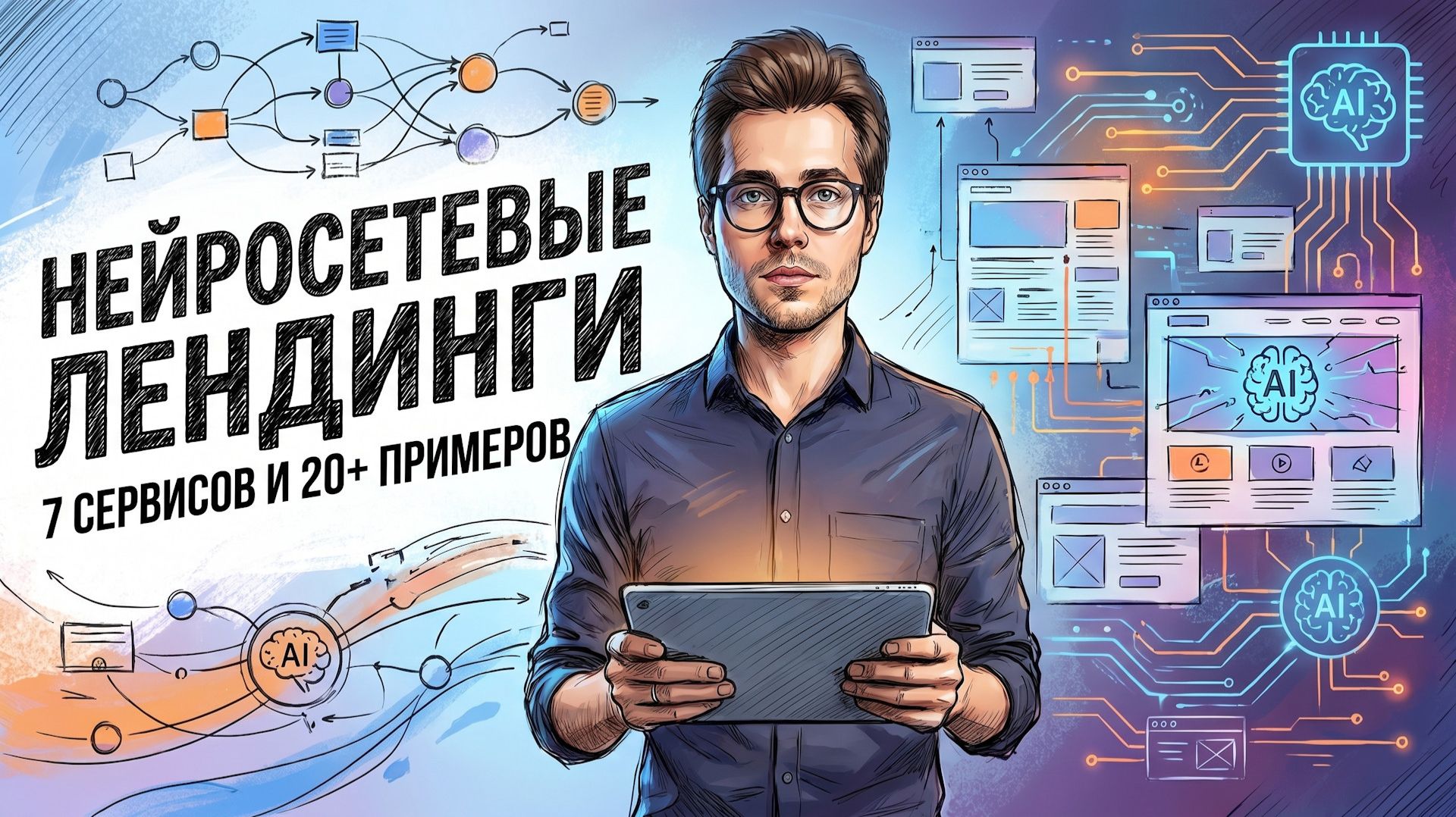 Нейро-лендинги - 7 сервисов для генерации и 20+ примеров