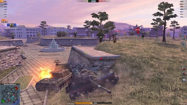 Реплеи в tanks blitz - 1 степень, Ис-2Э