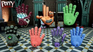 Все Руки из Poppy Playtime