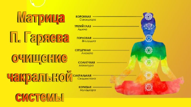 Музыка Счастья Матрица П. Гаряева очищение чакральной системы