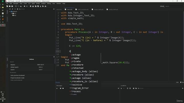 17 - Parameter Modes in out in out