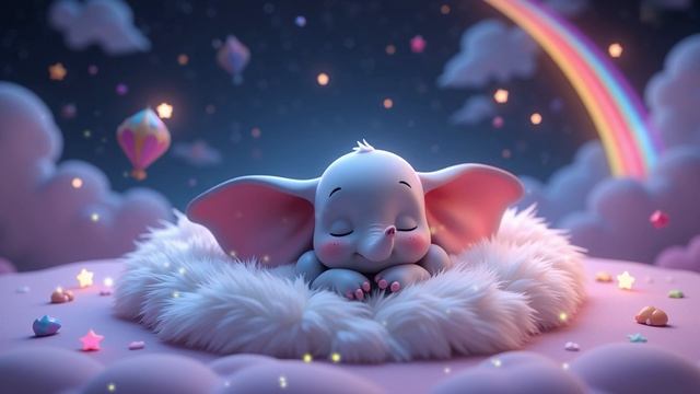Волшебная колыбельная🐘🌟🎵 Успокаивающая музыка для сна малышей