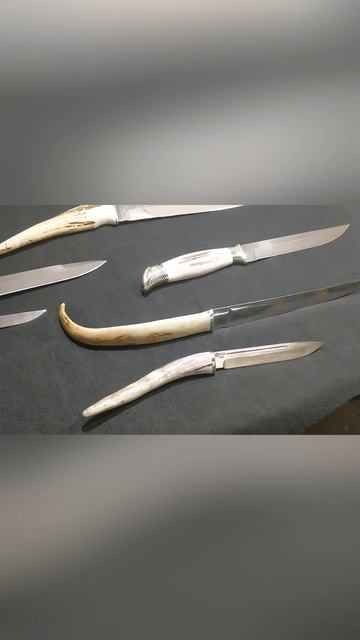 Рукоять из рога лося: каждый нож уникален! 🦌 #буднимастера #заточканожей