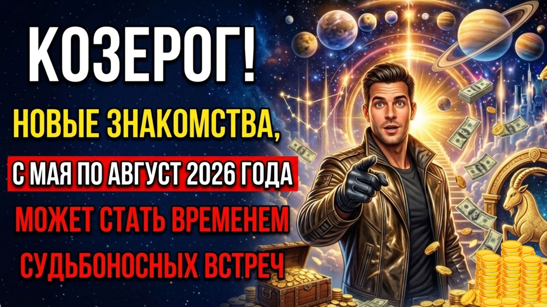 🐐 КОЗЕРОГ! Наступает время судьбоносных встреч.