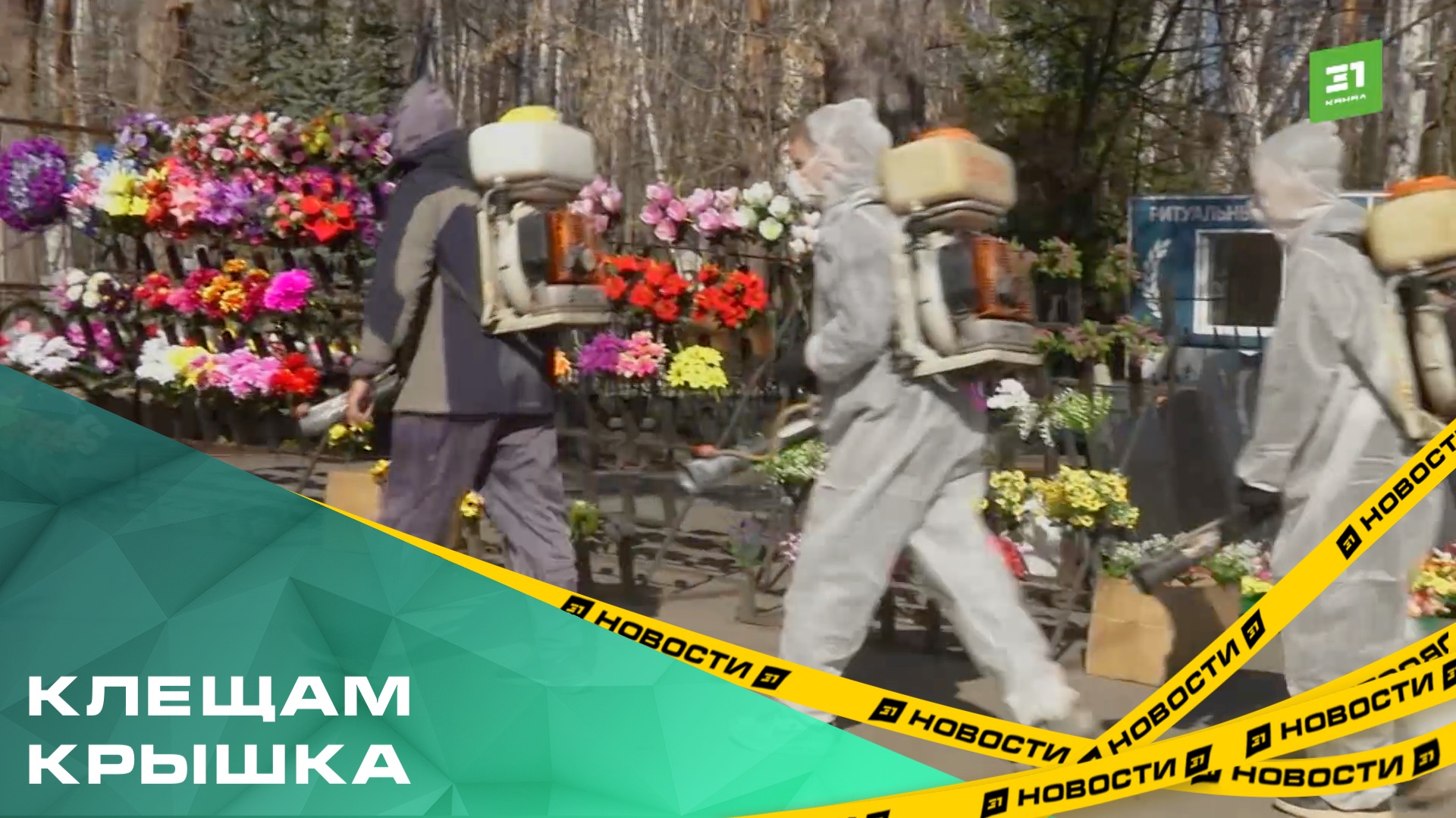 Клещам крышка. На челябинских кладбищах стартовала акарицидная обработка