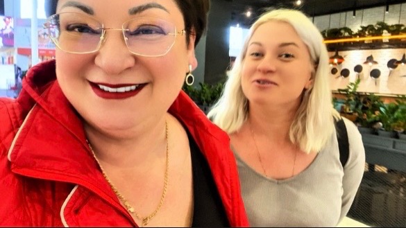 Они заставили меня это сделать‼️Кстати спина не болит☝️/Мы с дочками в разгуляево в Меге‼️влог