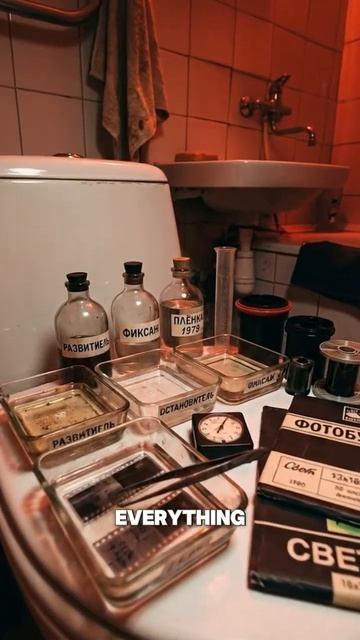 Как мы с сыном превратили ванную в домашнюю фотолабораторию в СССР. Реальная история.