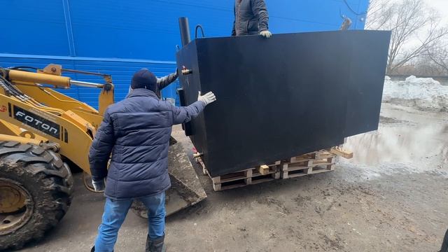 Снегоплавильная установка в Казане