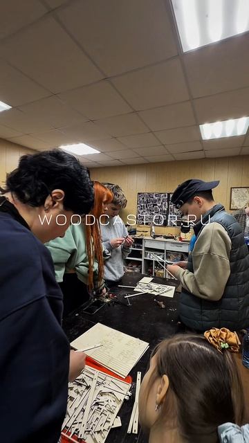 Дети собрали #каркасдома. Без подсказок