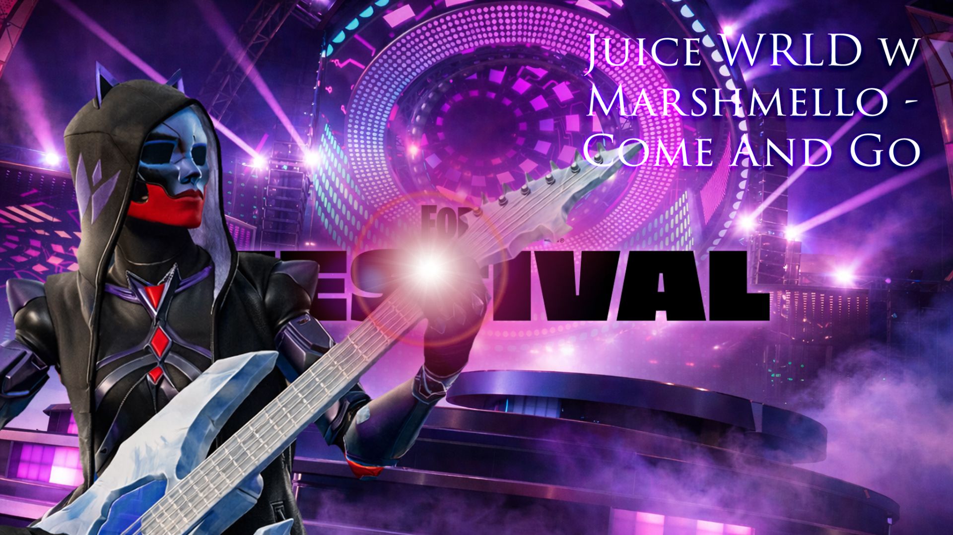 Juice WRLD W Marshmello - Come And Go (Full Band 100%). Fortnite Festival. Фортнайт Фестиваль.
